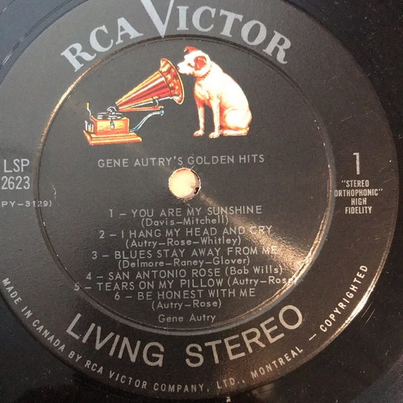 3/$30 Gene Autry’s Golden Hits vintage vinyl album 1962 - Picture 3 of 4